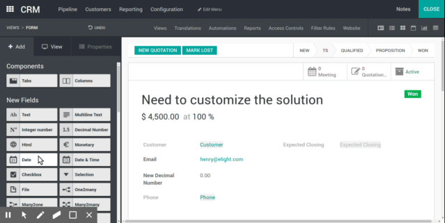 Odoo Customization
